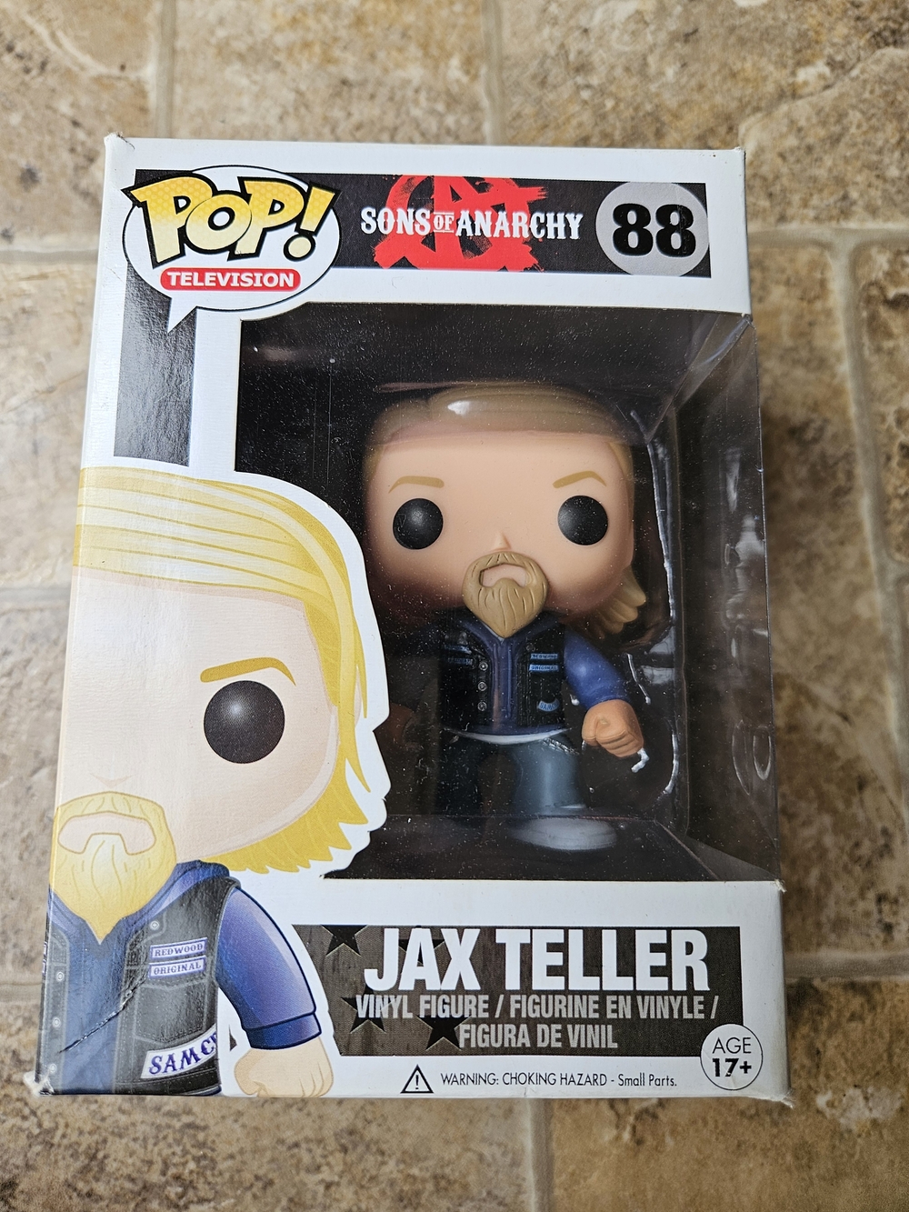 Funko Pop! Sons of Anarchy Jax Teller Vinyl Figure - Blue, Blonde